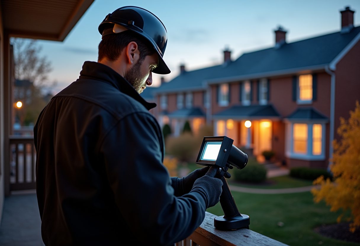 Flue camera inspection in a modern townhouse — University Place